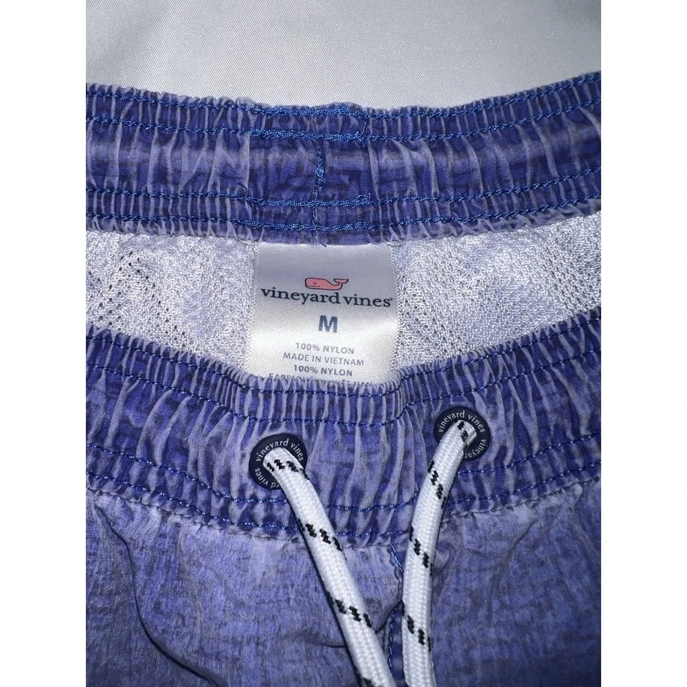 Vineyard Vines Purple Swim Trunks with Drawstring Size M 6inch Inseam